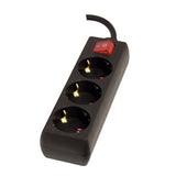 Multiprise Schuko 3x16A + interrupteur - Chacon