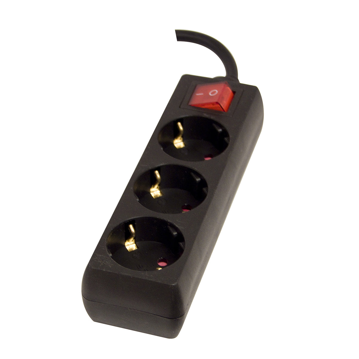 Multiprise Schuko 3x16A + interrupteur - Chacon