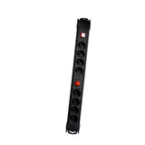 Multiprise 8x16A + 2 interrupteurs - Chacon