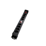 Multiprise 8x16A + 2 interrupteurs - Chacon