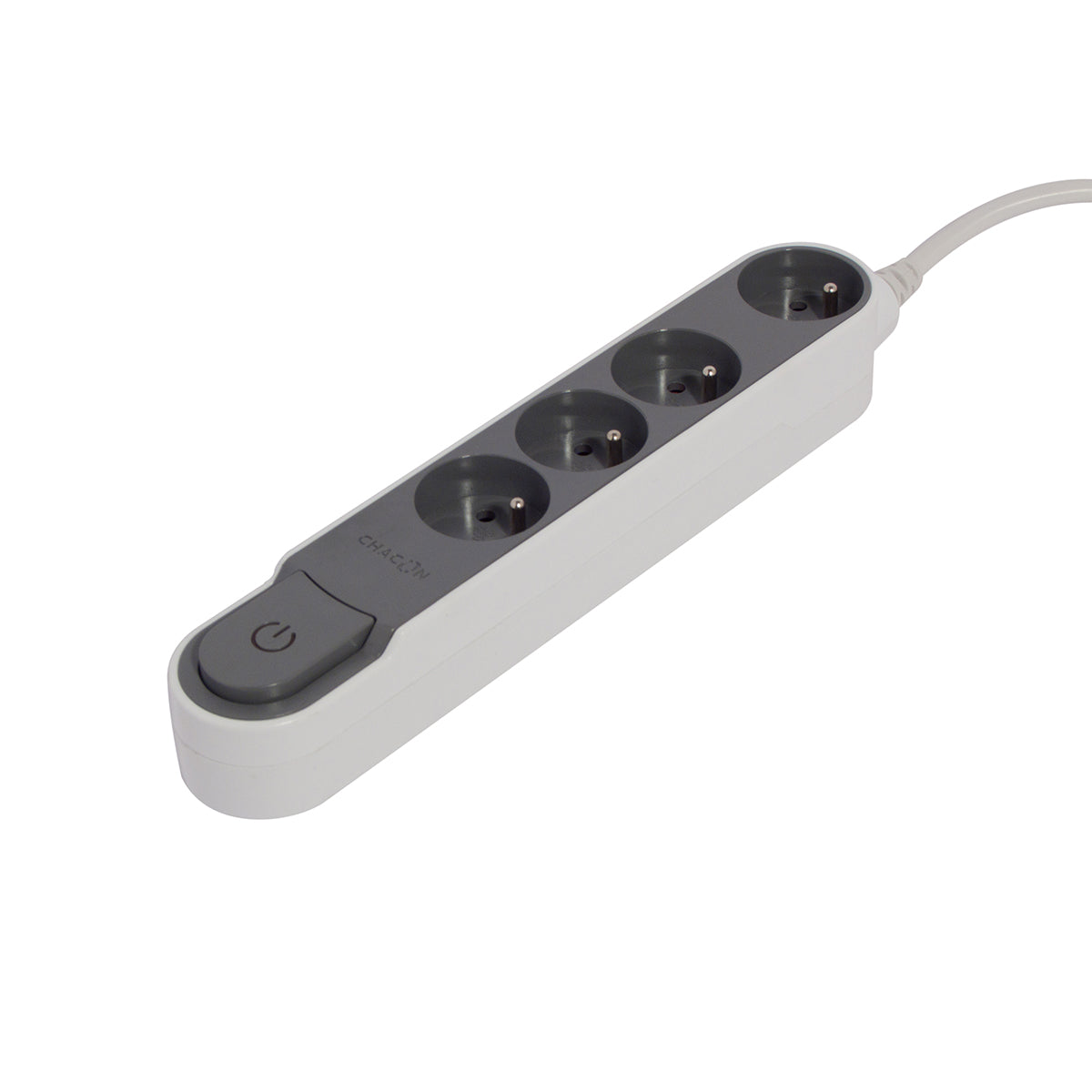Bloc multiprise Design 16A + interrupteur Chacon