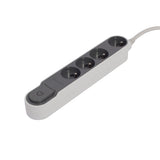 Bloc multiprise Design 16A + interrupteur Chacon