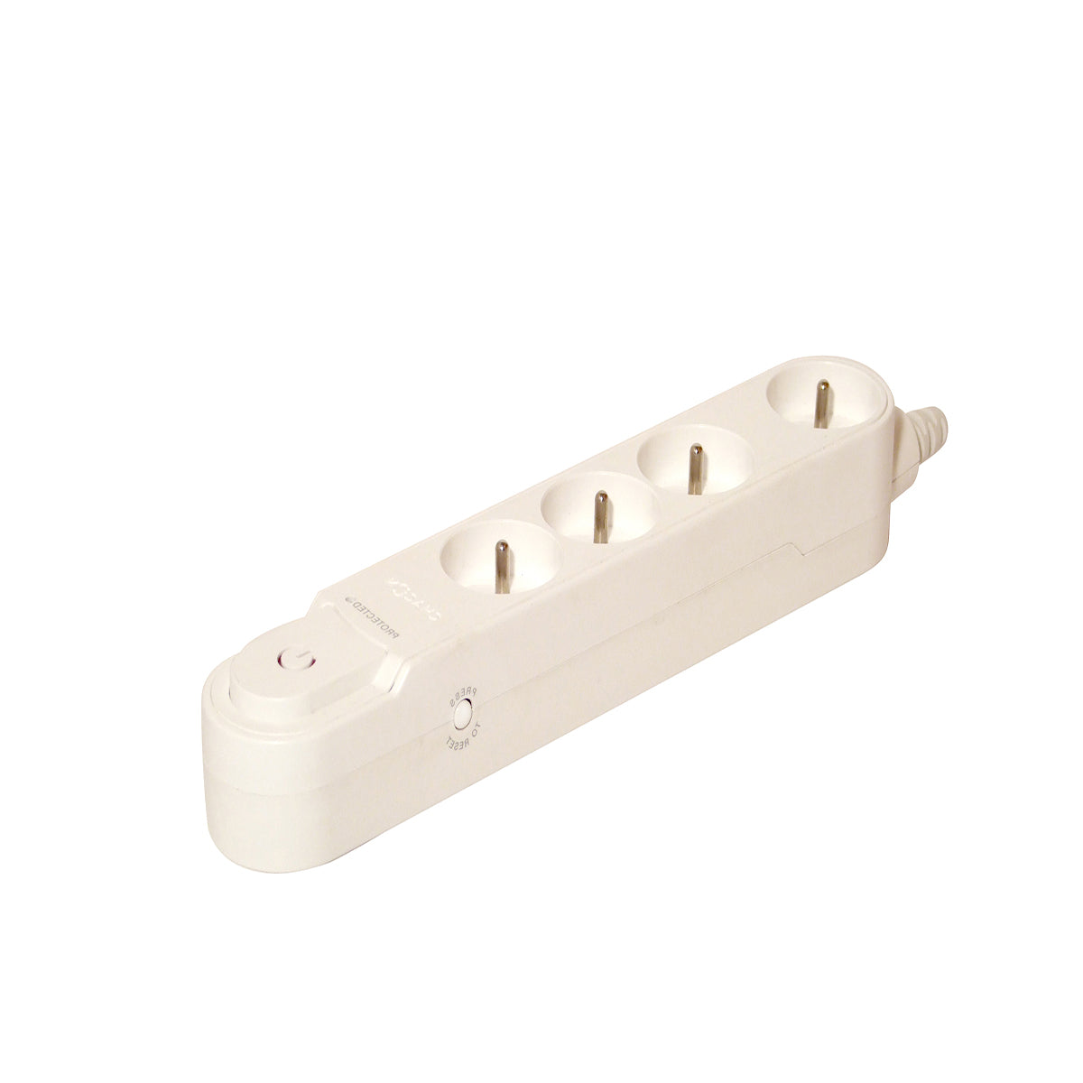 Bloc multiprise 4x16A 1,5m - Blanc - Chacon