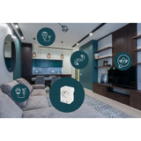Programmateur Wi-Fi - suivi consommation - 3680W - Blanc - Chacon