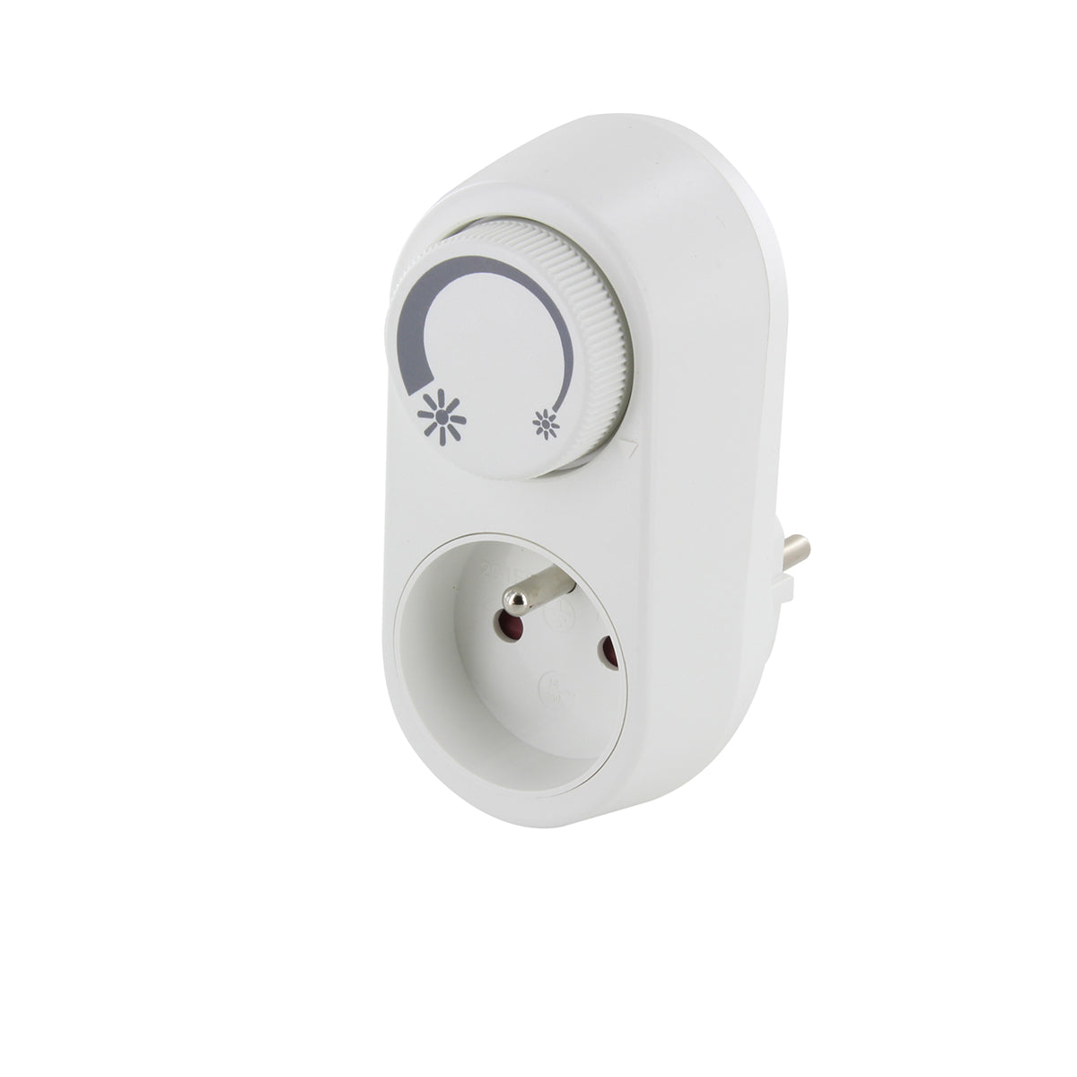 Prise dimmer, réglage de luminosité - Chacon