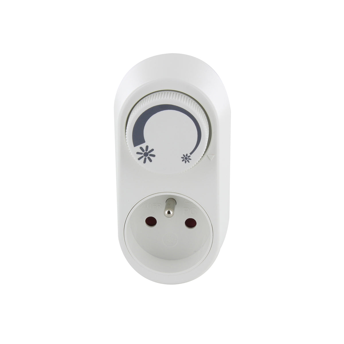 Prise dimmer, réglage de luminosité - Chacon