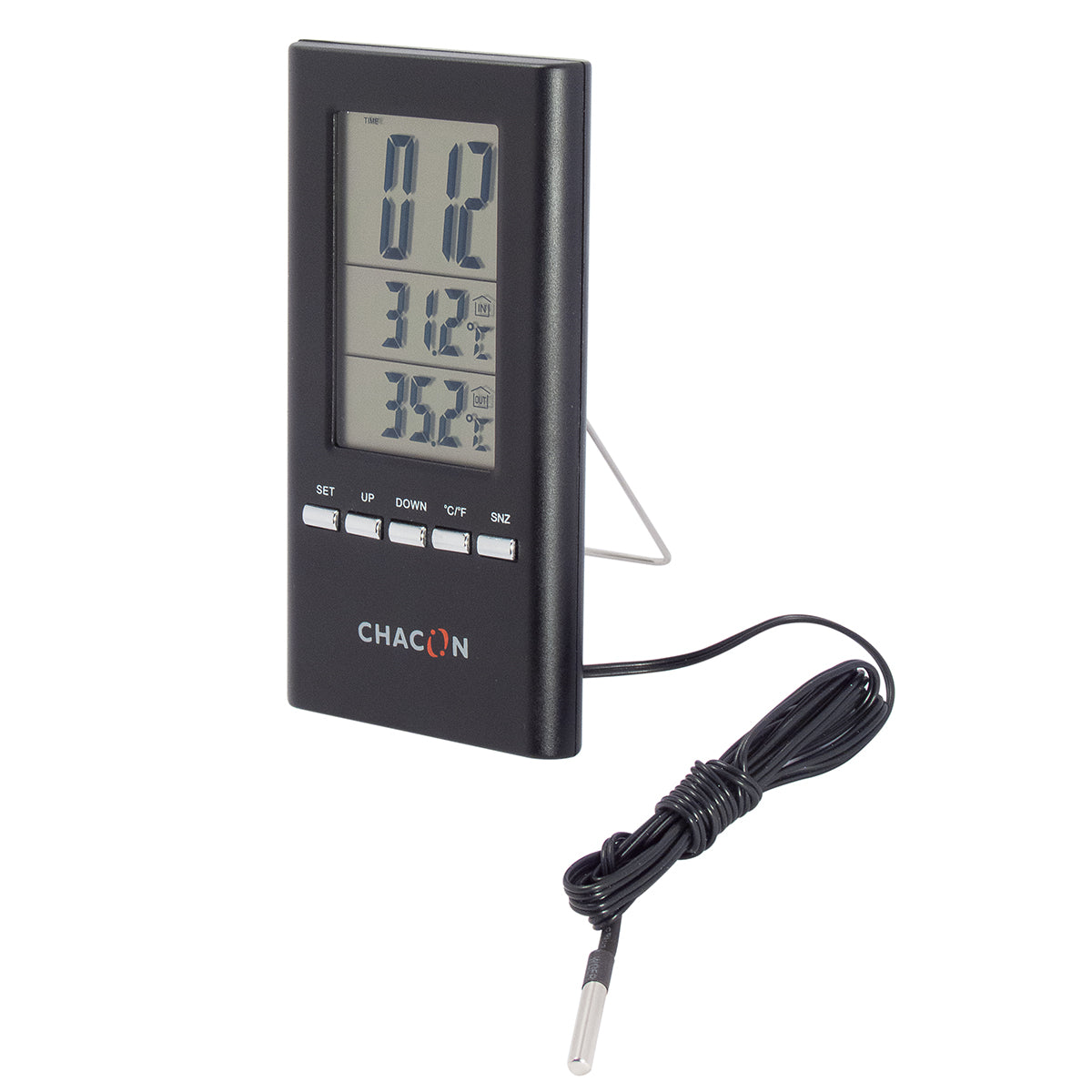 Thermomètre avec sonde intérieur/extérieur - Chacon