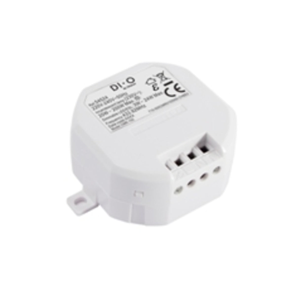 Module variateur intensité éclairage 200W - télécommande - Blanc - DiO