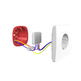Micro module prise encastrée - 3500W - extra plat - Blanc - DiO