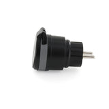 Mini prise étanche télécommandée - IP44 - 3500W - Noir - DiO