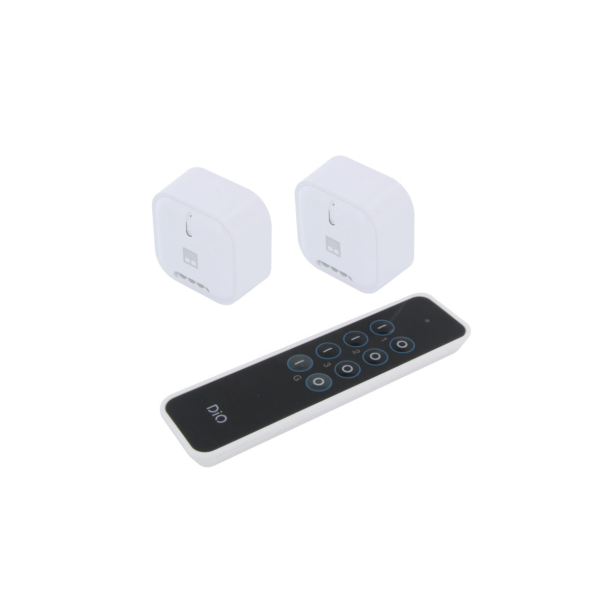Set de 2 modules pour volets + télécommande - 500W - DiO