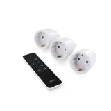 Set de 3 prises Schuko + télécommande - DiO