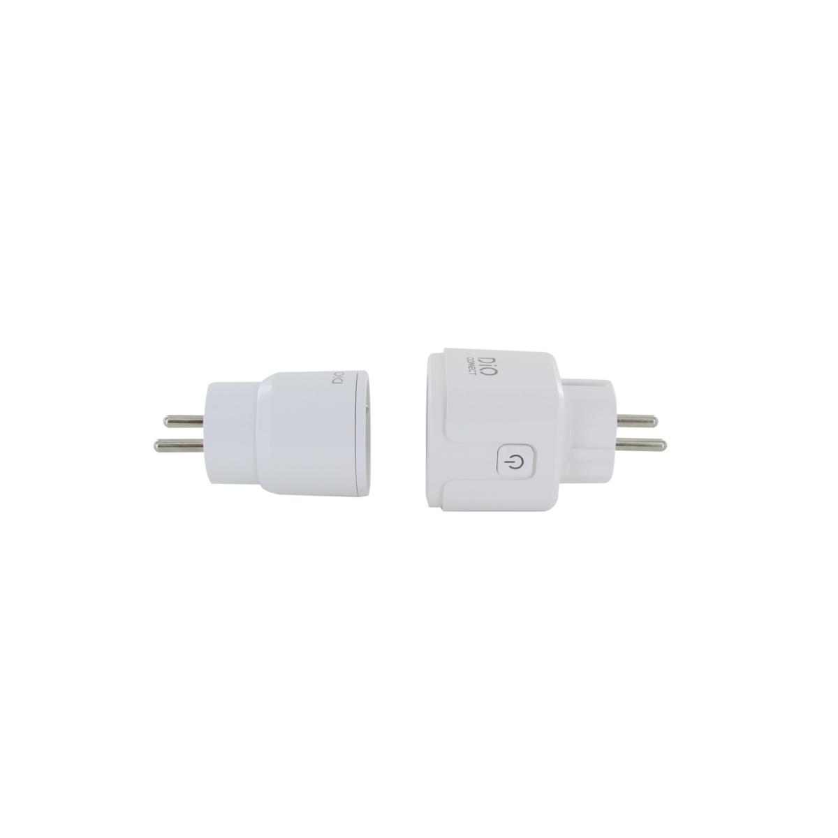 Kit domotique 2 prises nano 433 MHz + 1 prise WiFi + télécommande - DiO