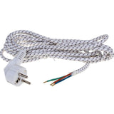 Cordon fer à repasser 3m 3 x 1,0mm² - Noir et Blanc - Chacon