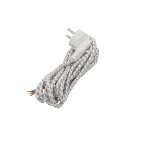 Cordon fer à repasser 3m 3 x 1,0mm² - Noir et Blanc - Chacon
