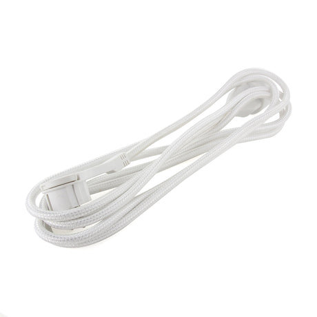 Prolongateur textile prise FR - fiche plate - Chacon