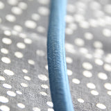 Prolongateur textile prise FR - fiche plate - Chacon