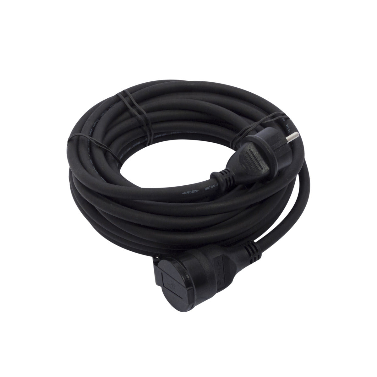 Rallonge 1x16A - 3500W - 10m - Noir - Chacon