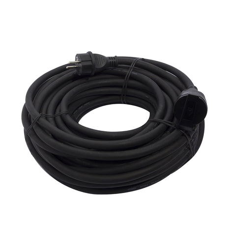 Prolongateur HO7RN-F 3 x 1,5mm² - noir - Chacon