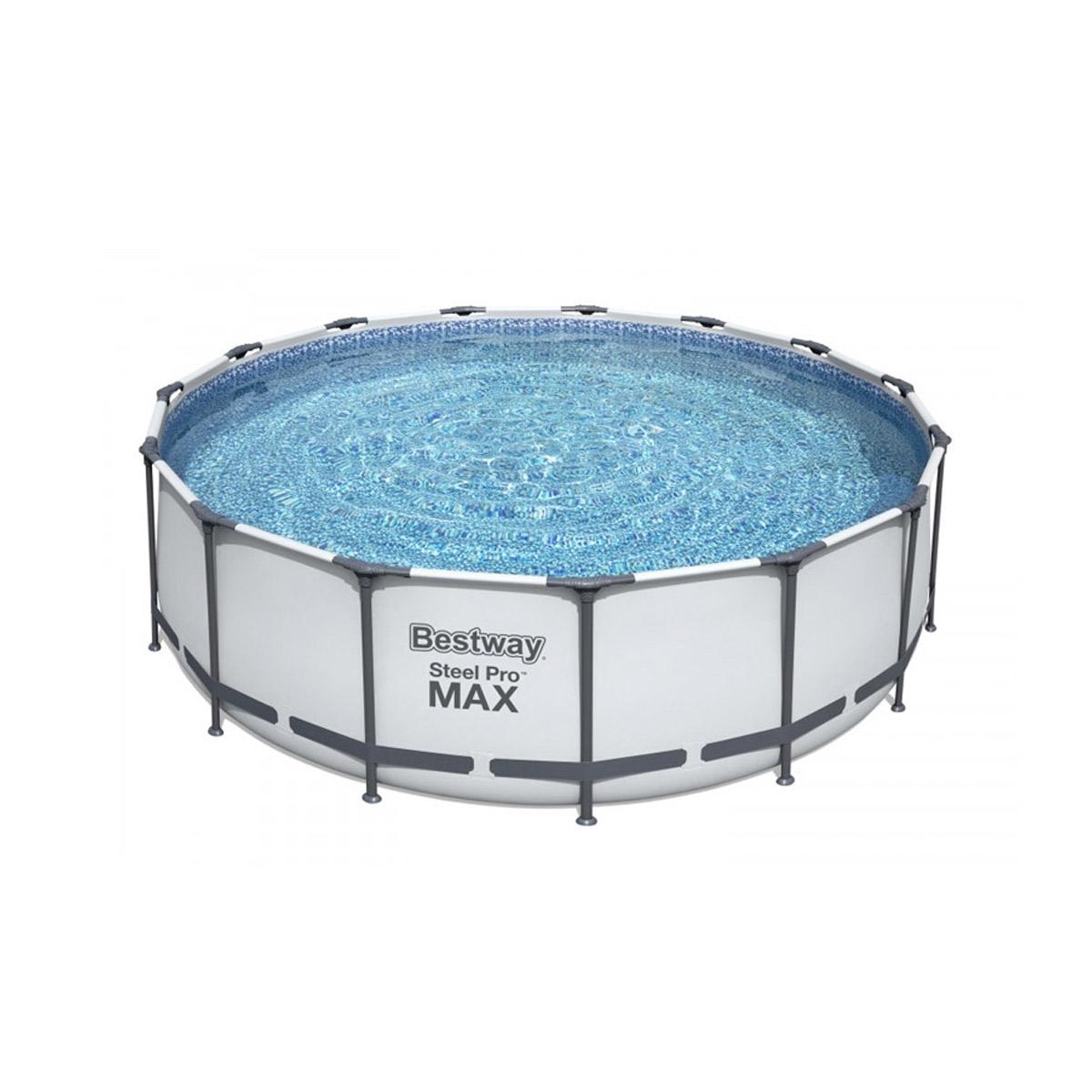 Piscine tubulaire ronde Steel Pro Max - Ø4.57 x 1.22m - Bestway
