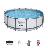 Piscine tubulaire ronde Steel Pro Max - Ø4.57 x 1.22m - Bestway