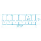 Piscine tubulaire ronde Steel Pro Max - Ø4.57 x 1.22m - Bestway