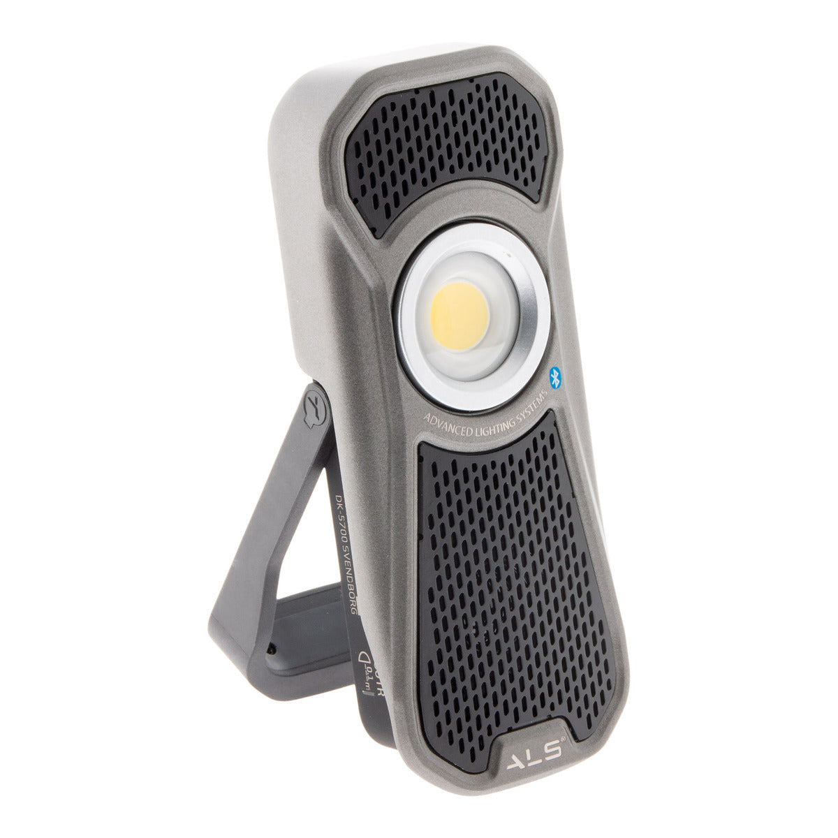 Projecteur audio IP65 600lm portative et rechargeable - Scangrip