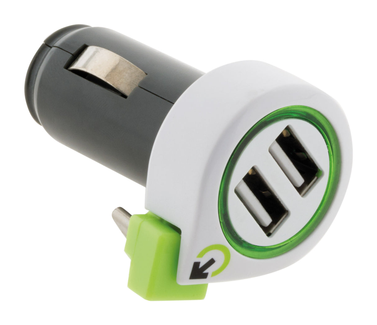 Chargeur voiture + câble USB-C + 2 USB - Q2 Power