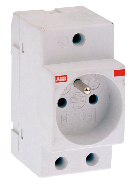 Prise modulaire 2P+T M1174 - ABB