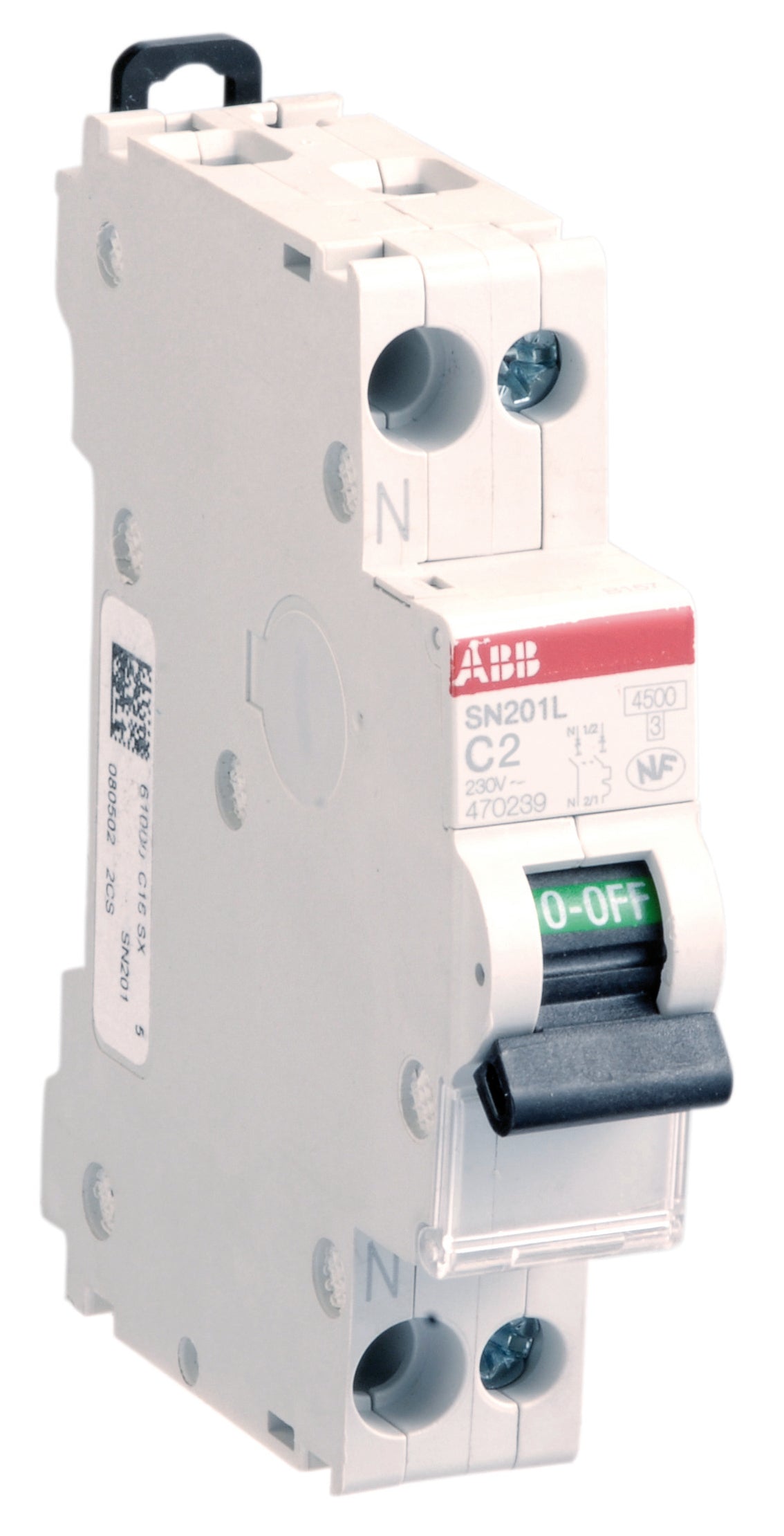 Disjoncteur modulaire 2A 3KA à vis - ABB