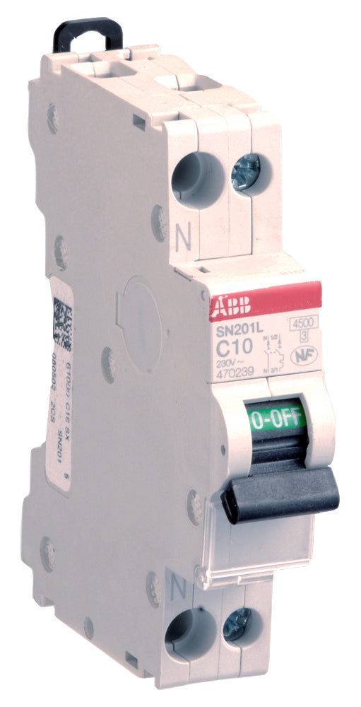 Disjoncteur modulaire PH+N 3KA à vis - ABB