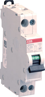 Disjoncteur modulaire PH+N 3KA à vis - ABB