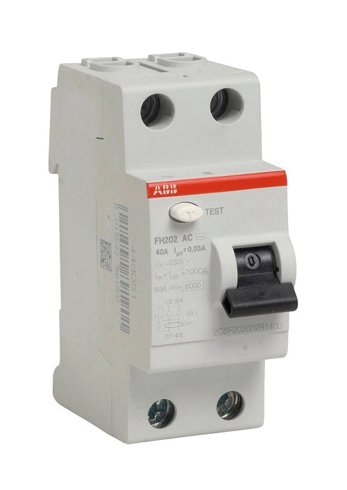 Interrupteur différentiel bipolaire 30Ma AC - ABB