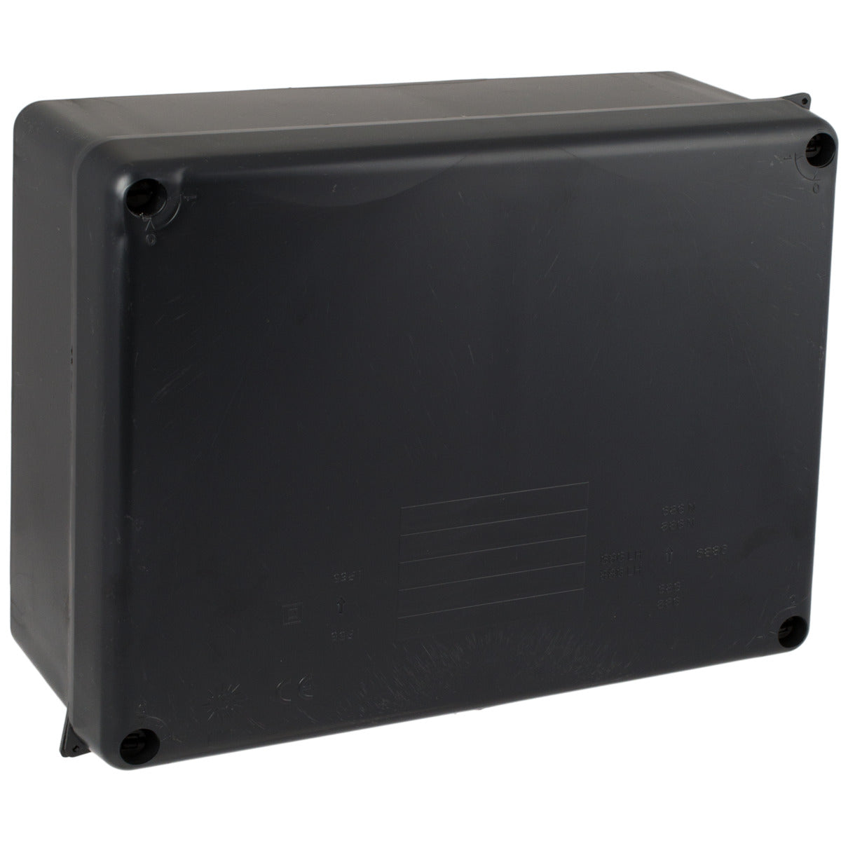 Boîte de dérivation rectangulaire Noire IP65 - 220 x 170 x 80 mm - Solera