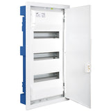 Coffret modulaire encastré métal 3 rangées - Solera