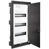 Coffret modulaire encastré métal 3 rangées - Solera