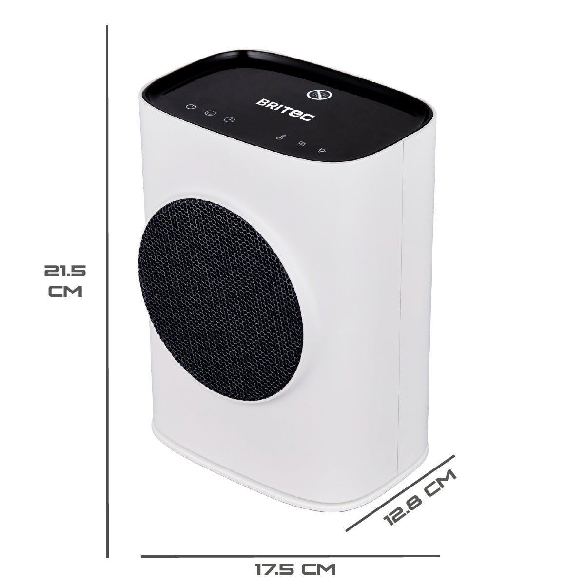 Chauffage électrique + ventilation - 750/1500W - Britec