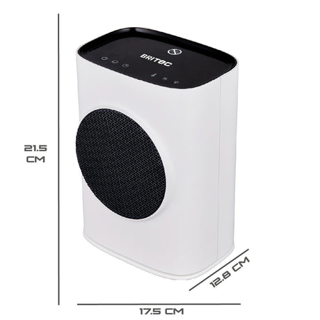 Chauffage électrique + ventilation - 750/1500W - Britec