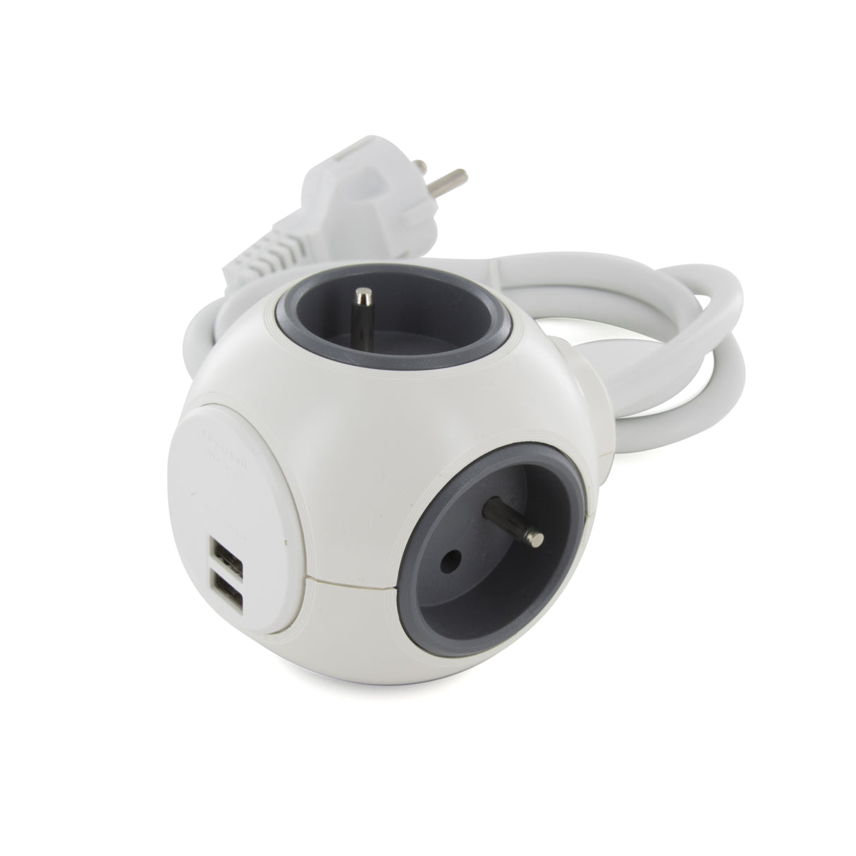 Multiprise PowerBall Extended 4x16A - USB - Chacon